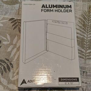 Aluminum form holder